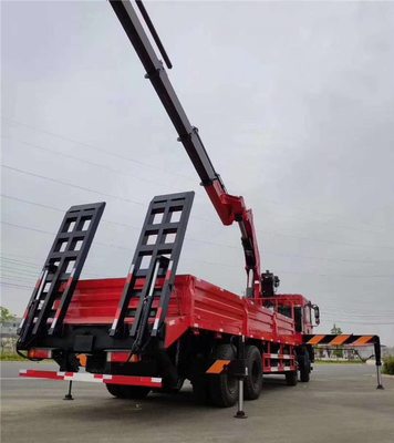 東風(fēng)T5前四后八10噸隨車(chē)吊帶爬梯 多功能高效運(yùn)輸解決方案