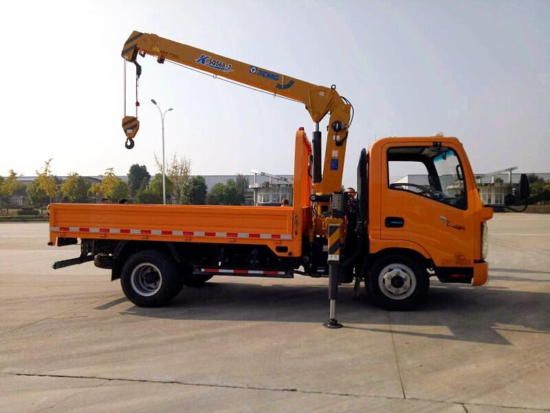 唐俊藍牌徐工3.2噸5噸小型隨車吊產品展示